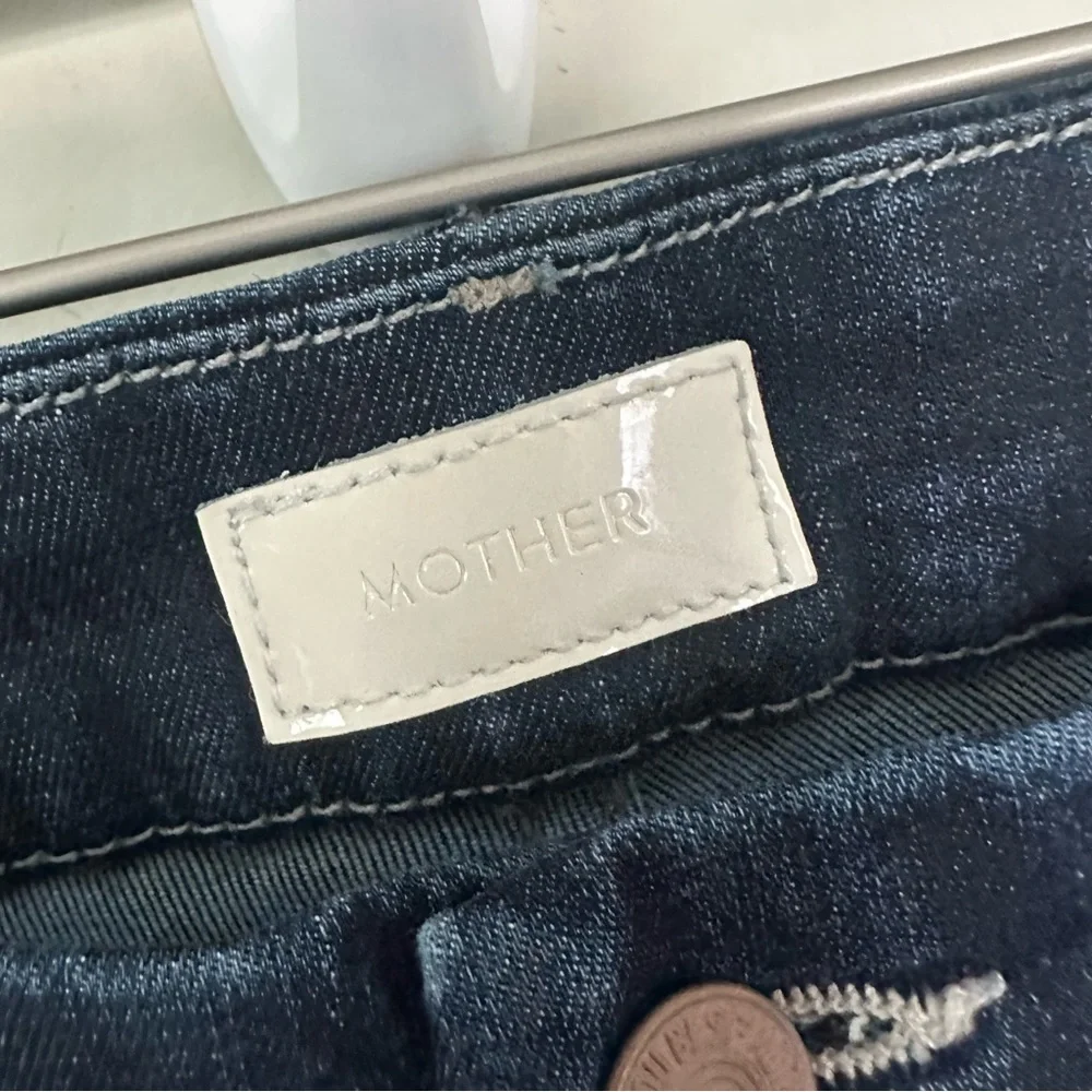 MOTHER Looker Ankle Fray Jeans in No‎ Play Size 25